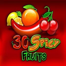 30 Spicy Fruits slot logo by Amusnet Interactive at Hugo Casino