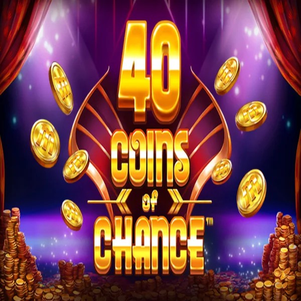 40 Coins of Chance slot logo by SYNOT Games at Hugo Casino