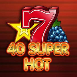 40 Super Hot slot icon by Amusnet Interactive, available at Hugo Casino