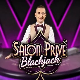 Blackjack Salon Privé logo – Live Casino by Ezugi at Hugo Casino