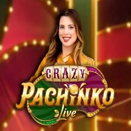 Crazy Pachinko slot visual from Evolution available on hugocasinoo.it