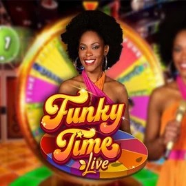 Funky Time game by Evolution – logo hosted on Hugo Casino