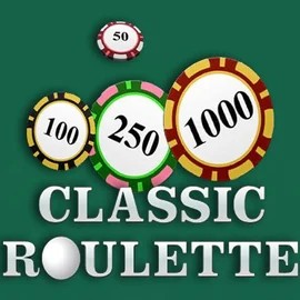 Roulette logo by OneTouch Games at Hugo Casino