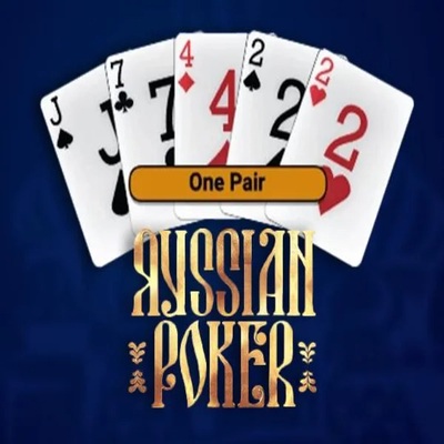 Russian Poker game by OneTouch Games – logo hosted on Hugo Casino