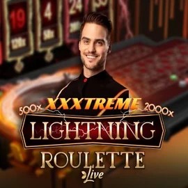XXXtreme Lightning Roulette logo by Evolution at Hugo Casino